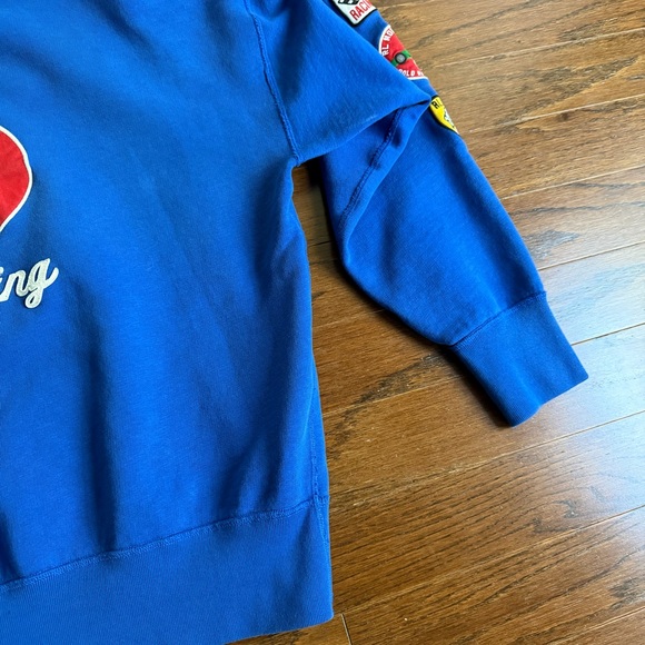 Ralph Lauren Blue Motor Racing Crewneck Sweater - Picture 7 of 8